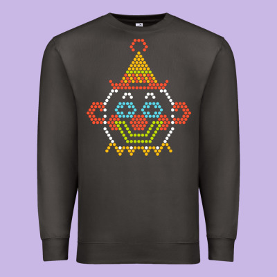 Lite Brite Premium Sweatshirt Designed By Artisfamous