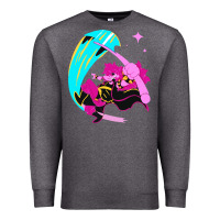 Charcoal Heather deltarune Premium Sweatshirt - artisFamous