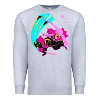 Heather Grey deltarune Premium Sweatshirt - artisFamous