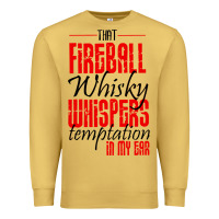 Antique Gold fireball whisky whispers Premium Sweatshirt - artisFamous
