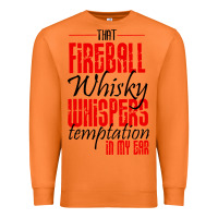 Carrot fireball whisky whispers Premium Sweatshirt - artisFamous