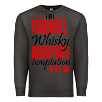 Smoke fireball whisky whispers Premium Sweatshirt - artisFamous