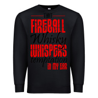 Black fireball whisky whispers Premium Sweatshirt - artisFamous