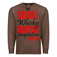 Chestnut fireball whisky whispers Premium Sweatshirt - artisFamous