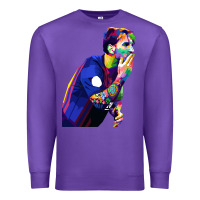 Purple LIONEL MESSI Premium Sweatshirt - artisFamous