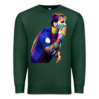 Sports Green LIONEL MESSI Premium Sweatshirt - artisFamous