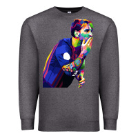 Charcoal Heather LIONEL MESSI Premium Sweatshirt - artisFamous