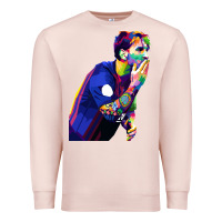 Pale Pink LIONEL MESSI Premium Sweatshirt - artisFamous