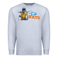 Heather Grey fabrats Premium Sweatshirt - artisFamous