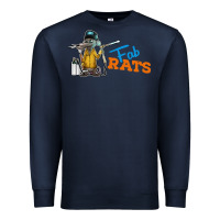 Navy fabrats Premium Sweatshirt - artisFamous