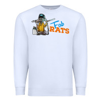 White fabrats Premium Sweatshirt - artisFamous