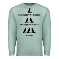 Seafoam attempted murder cute Premium Sweatshirt - artisFamous
