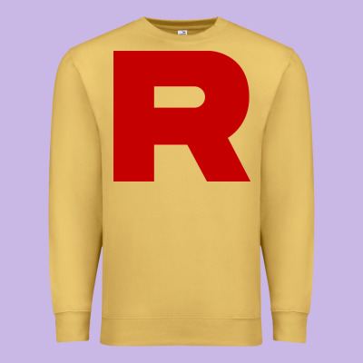 R Is Team Rocket Premium Sweatshirt Designed By Artisfamous