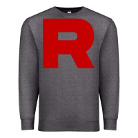 Charcoal Heather r is team rocket Premium Sweatshirt - artisFamous