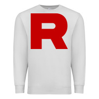 Dove Grey r is team rocket Premium Sweatshirt - artisFamous