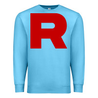Ocean Blue r is team rocket Premium Sweatshirt - artisFamous