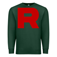 Sports Green r is team rocket Premium Sweatshirt - artisFamous