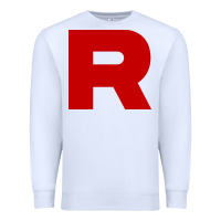 White r is team rocket Premium Sweatshirt - artisFamous