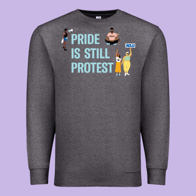Pride Is Still Protest Premium Sweatshirt Designed By Artisfamous
