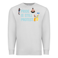 Dove Grey pride is still protest Premium Sweatshirt - artisFamous