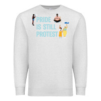 Oatmeal Heather pride is still protest Premium Sweatshirt - artisFamous