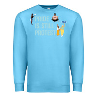 Ocean Blue pride is still protest Premium Sweatshirt - artisFamous