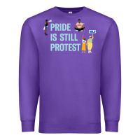 Purple pride is still protest Premium Sweatshirt - artisFamous