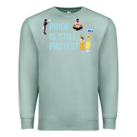 Seafoam pride is still protest Premium Sweatshirt - artisFamous