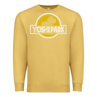 Antique Gold yoshi park Premium Sweatshirt - artisFamous