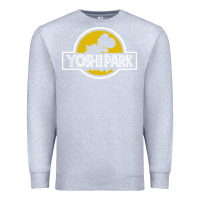 Heather Grey yoshi park Premium Sweatshirt - artisFamous