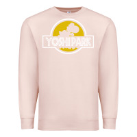 Pale Pink yoshi park Premium Sweatshirt - artisFamous
