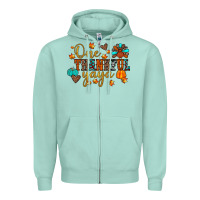 Seafoam one thankful yaya Zipper Hoodie - JahusDesignShop