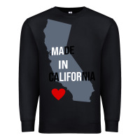 Black made in california Premium Sweatshirt - artisFamous