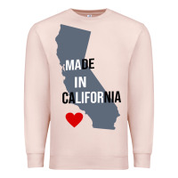Pale Pink made in california Premium Sweatshirt - artisFamous