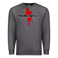 Charcoal Heather box car racer Premium Sweatshirt - artisFamous