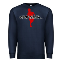 Navy box car racer Premium Sweatshirt - artisFamous