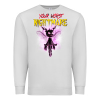 Dove Grey Your Worst Nightmare Premium Sweatshirt - artisFamous