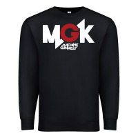 Black machine gun Premium Sweatshirt - artisFamous