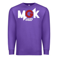 Purple machine gun Premium Sweatshirt - artisFamous