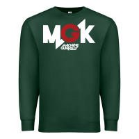 Sports Green machine gun Premium Sweatshirt - artisFamous