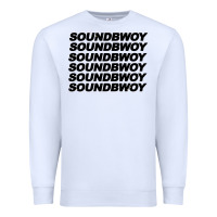 White soundbwoy Premium Sweatshirt - artisFamous