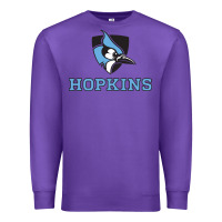 Purple phone case john hopkins blue bird Premium Sweatshirt - artisFamous