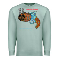 Seafoam Double Barrel Premium Sweatshirt - artisFamous