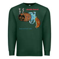 Sports Green Double Barrel Premium Sweatshirt - artisFamous