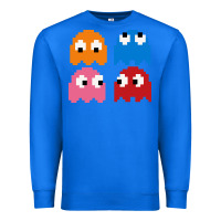 True Royal pacman ghosts cool retro 80s Premium Sweatshirt - artisFamous