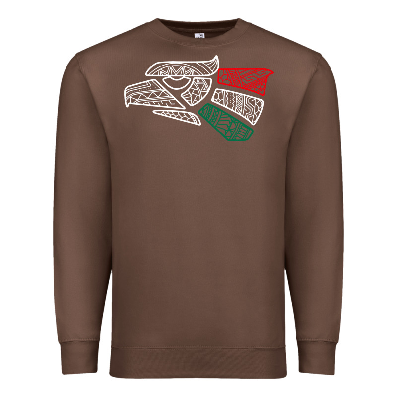 Mexico Flag Premium Sweatshirt by artisFamous | Teevron
