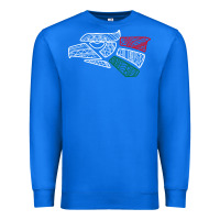 True Royal mexico flag Premium Sweatshirt - artisFamous