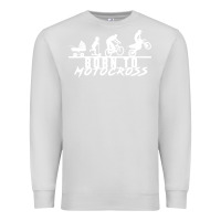 Dove Grey motocross motocicleta evolución offroad Premium Sweatshirt - artisFamous