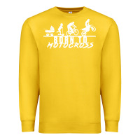 Lemon motocross motocicleta evolución offroad Premium Sweatshirt - artisFamous