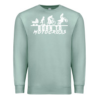 Seafoam motocross motocicleta evolución offroad Premium Sweatshirt - artisFamous